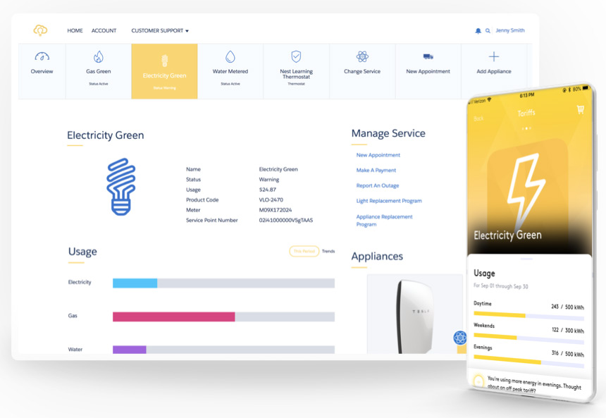 Salesforce Energy Utilities Cloud