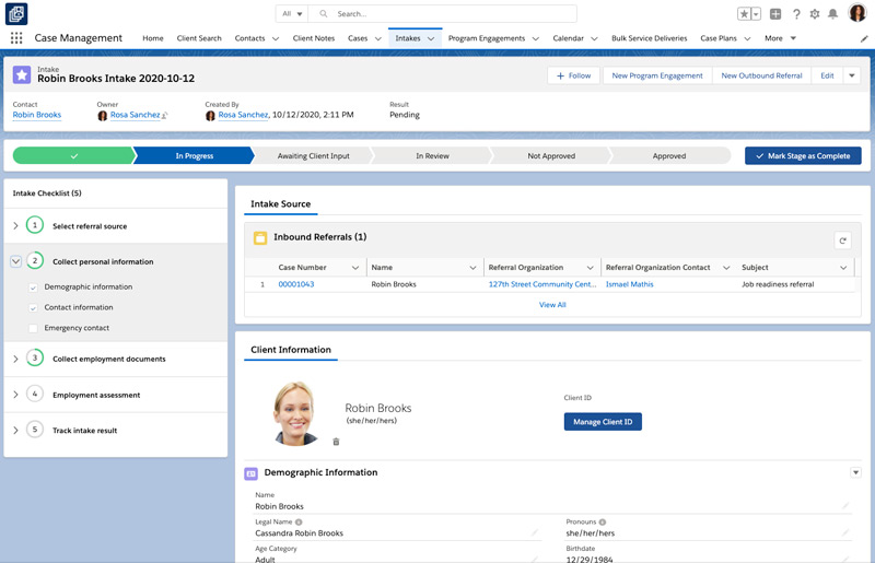 Salesforce Nonprofit NGO Winter Release Case Management