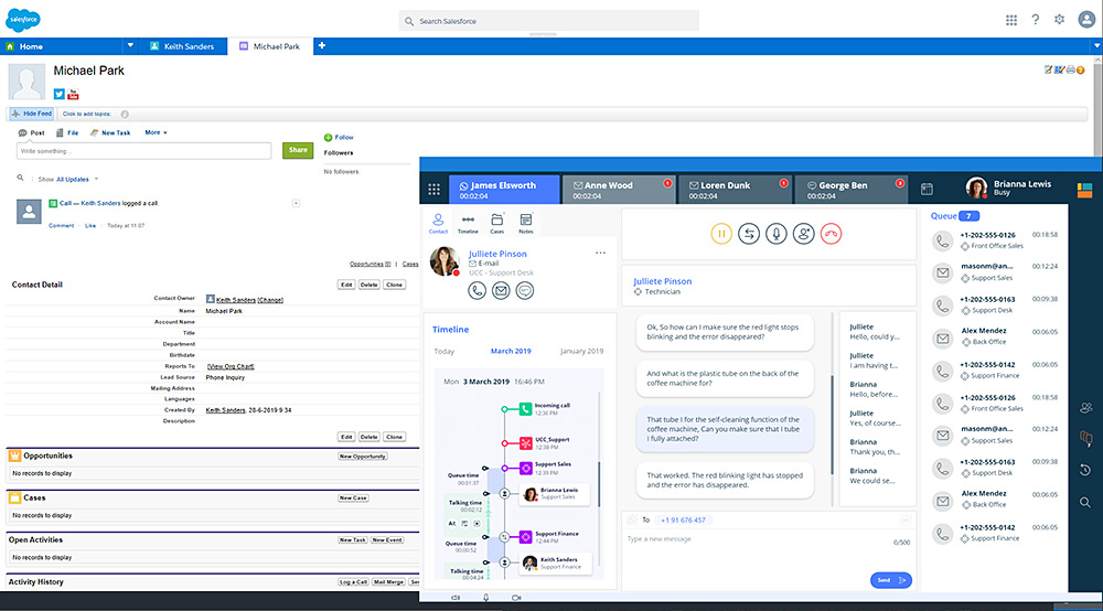 Salesforce Microsoft Teams