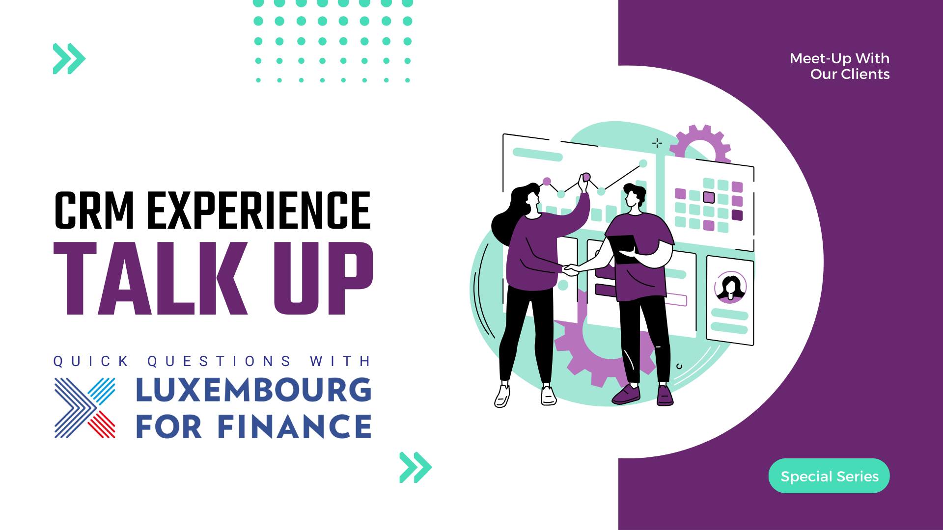 Luxembourg for Finance (LFF) Talk Up CRM Experience - Salesforce